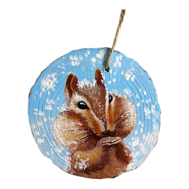 Chipmunk Cheeks Ornament