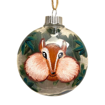 Chipmunk Cheeks Ornament