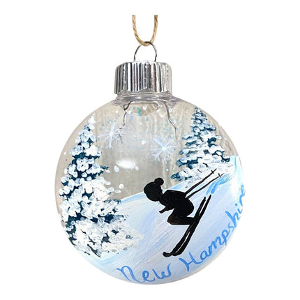 Skiing New Hampshire Ornament
