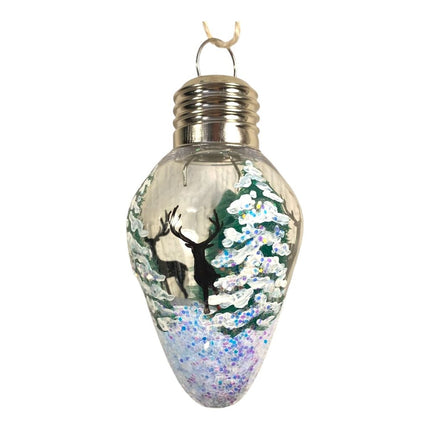Deer in the woods Ornament
