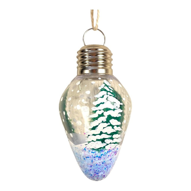 Snow in the woods Ornament