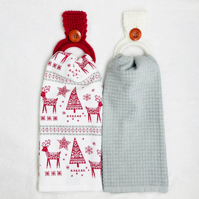 Hanging Towel Gift Set - Nordic Christmas