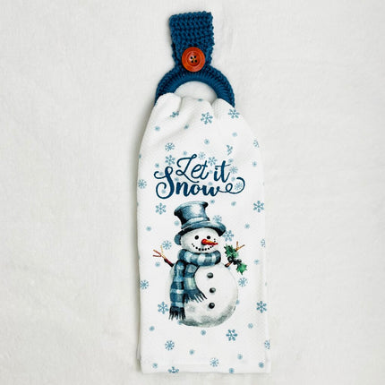 Hanging Towel Set - Let it Snow