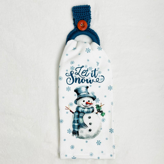 Hanging Towel Set - Let it Snow
