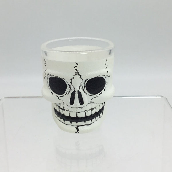 Skull Shotgls, 1.75 oz Hand Painted, Heat Cured, Hand Wash Please.
