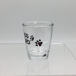 DOG DAD Shot Glass, Hand Painted, Heat Cured, Hand Wash Please - view 2