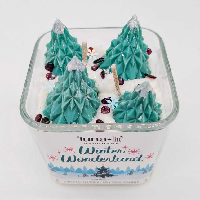 Winter Wonderland Candle Jar