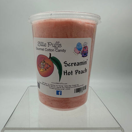 Screamin' Hot Peach Cotton Candy