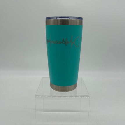 20 oz Nurse Life Teal
