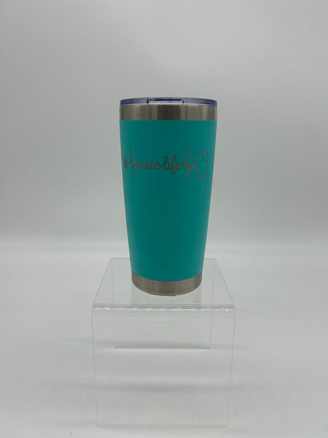 20 oz Nurse Life Teal