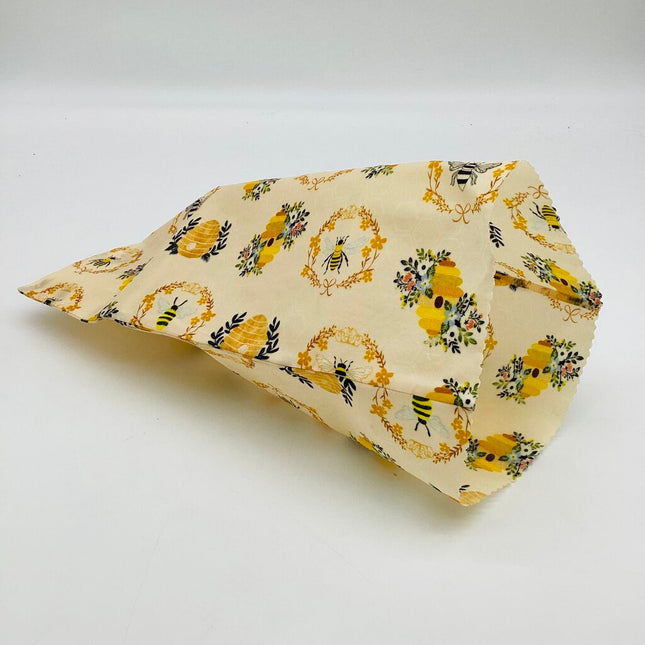 Beeswax Wrap Bread Bag Signature
