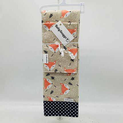 Baby Blanket with Matching Burp Cloth