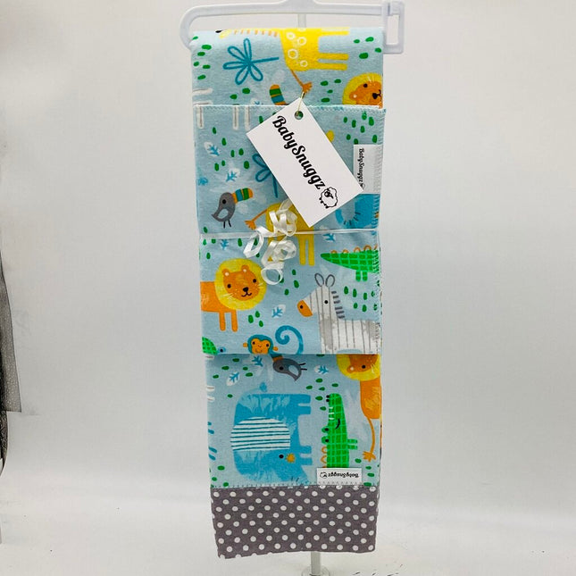 Baby Blanket with Matching Burp Cloth