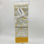 Ducks w/Mustard Yellow Polka Dots