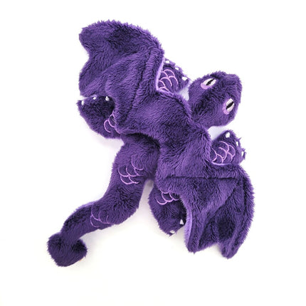 Zander the Purple Shoulder Scalie Plushie