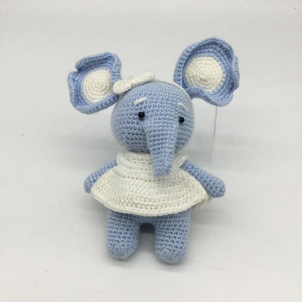 Blue mama elephant