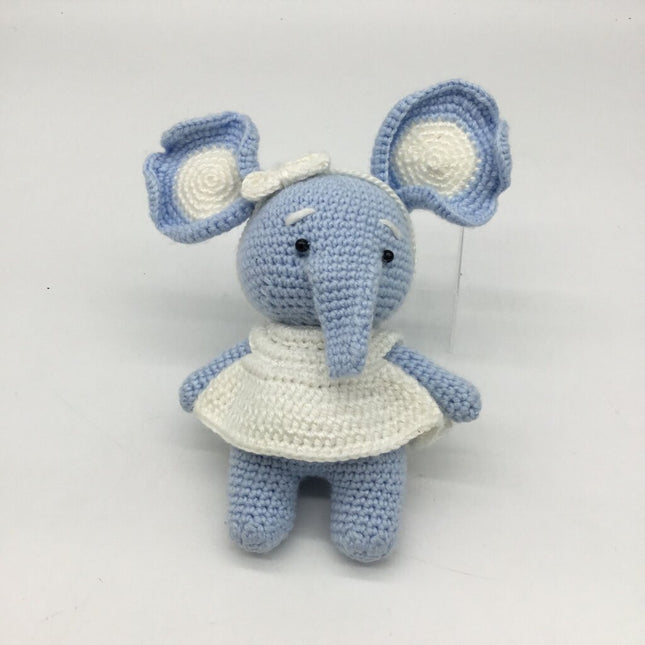 Blue mama elephant