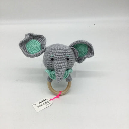 Gray rattle elephant