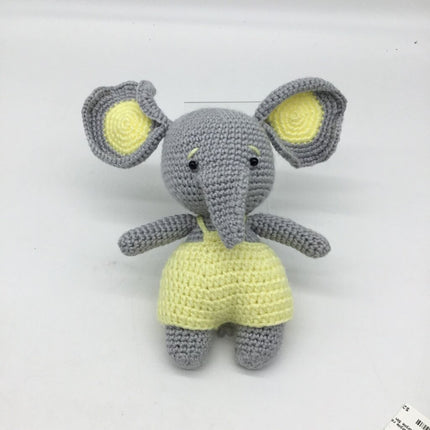 Gray/yellow daddy elephant