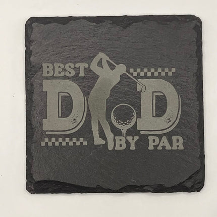 Best Dad By Par Slate