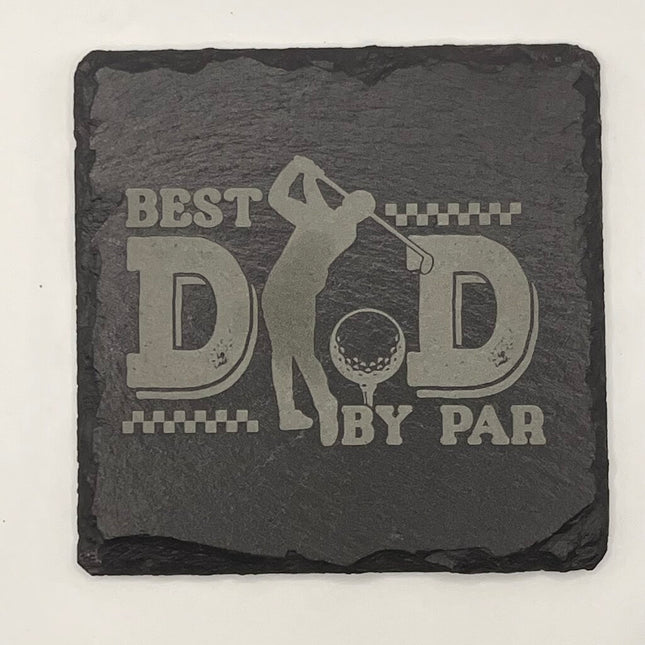Best Dad By Par Slate