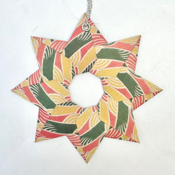 Origami Star Ornament #6 - view 1