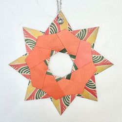 Origami Star Ornament #6 - view 2