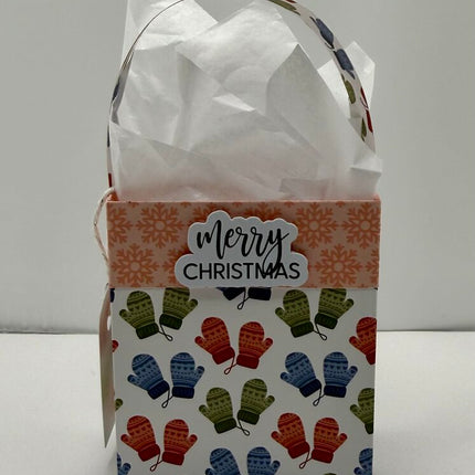Mini Gift Bags - Merry Christmas Mittens