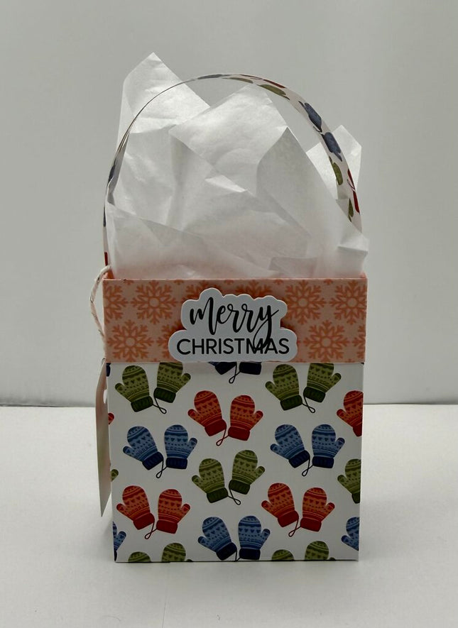 Mini Gift Bags - Merry Christmas Mittens