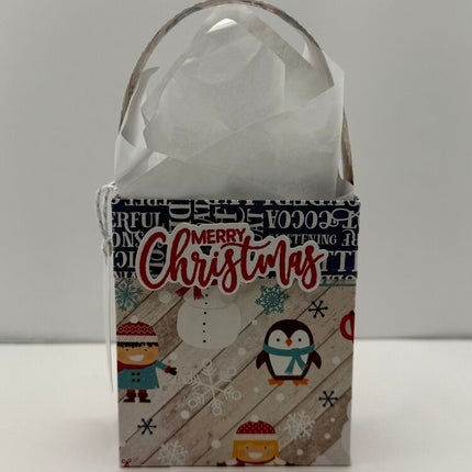 Mini Gift Bags - Merry Christmas Kids/Penguin/Snowman