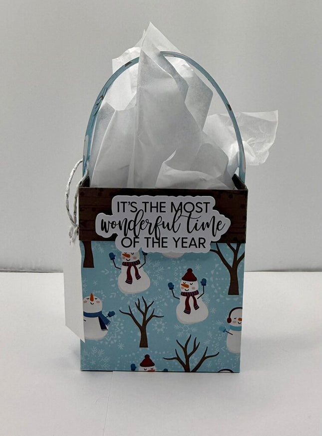 Mini Gift Bags - It's The Most Wonderful Time.... Snowmen