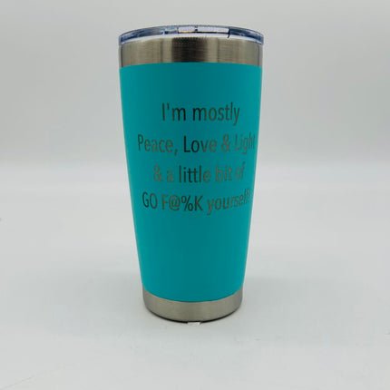 20 oz Tumbler Peace