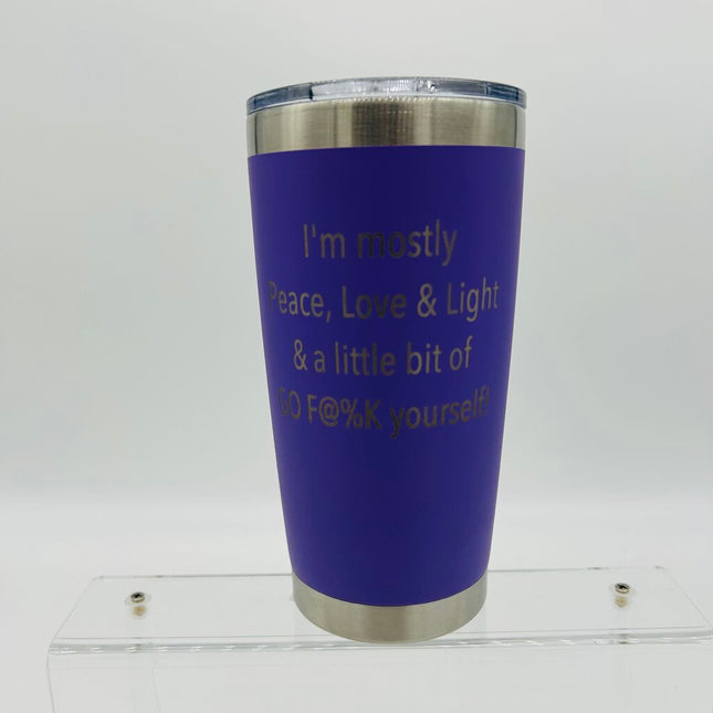 20 oz Tumbler Peace