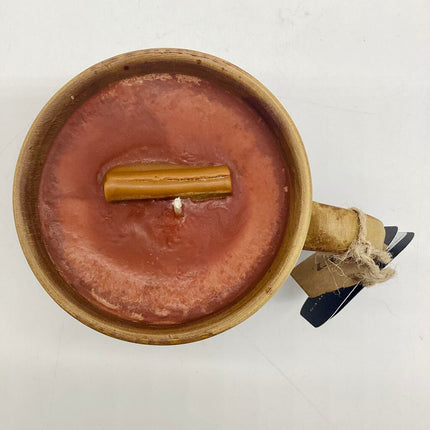 Cinnamon Stick (Drip Texture Glaze Mug) - Mug Candle - 100% soy wax