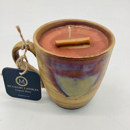 Cinnamon Stick (Drip Texture Glaze Mug) - Mug Candle - 100% soy wax