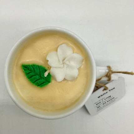 White Tea (Dudson Fine China) - Mug Candle - 100% soy wax
