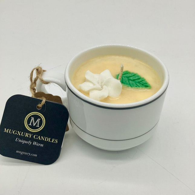 White Tea (Dudson Fine China) - Mug Candle - 100% soy wax
