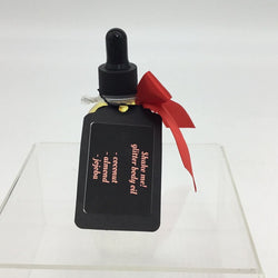 Chameleon shimmer body oil with flowers - view 2