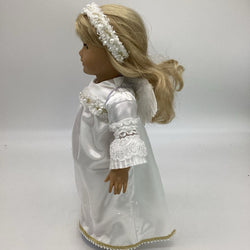 White angel dress with wings and headband - view 4
