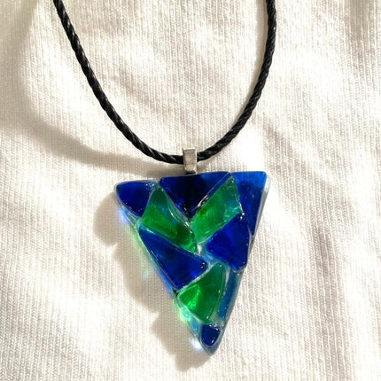 Geo Triangle Choker Necklace
