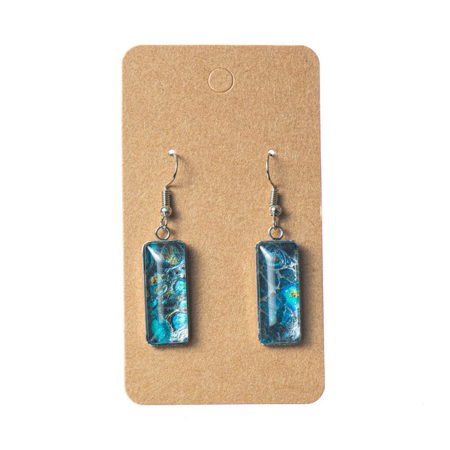 Drop Earrings Ro Rectangle und