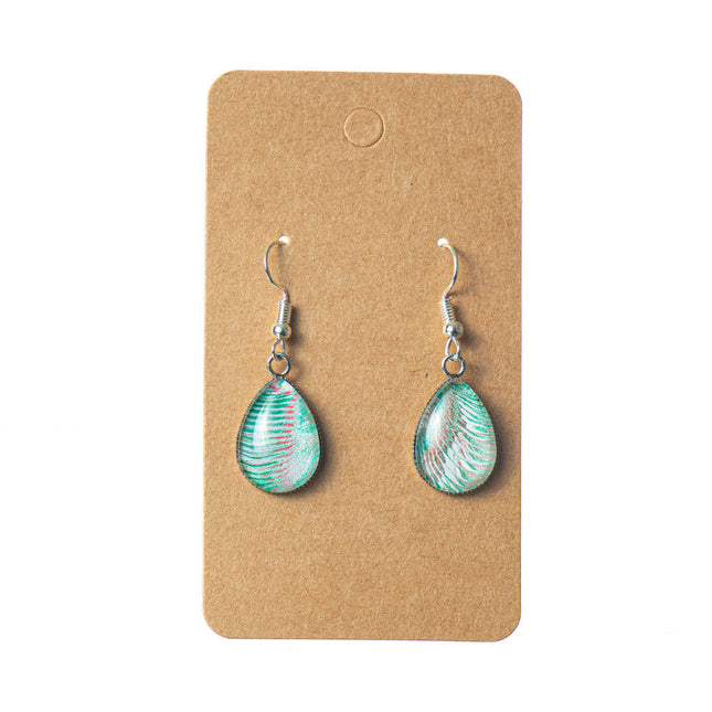 Drop Earrings Teardrop Shape