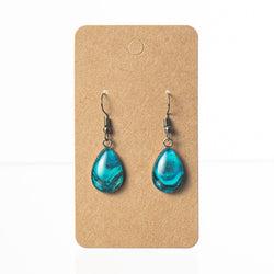 Drop Earrings Teardrop Shape - view 2