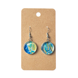 Drop Earrings Round Shape - view 1