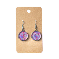 Drop Earrings Round Shape - view 3