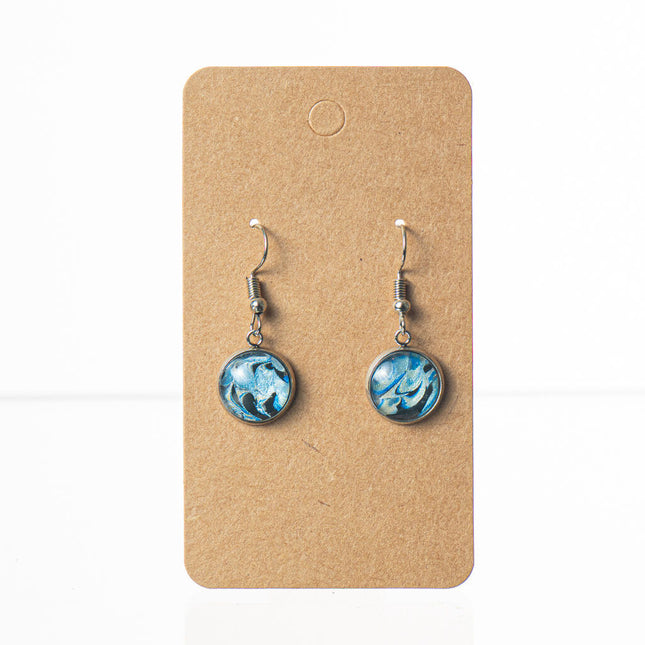 Drop Earrings Round Shape