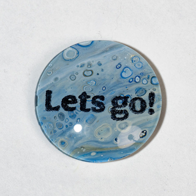 1 3/8" Lets go! Magnet