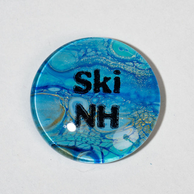 1 3/8" Ski NH Magnet