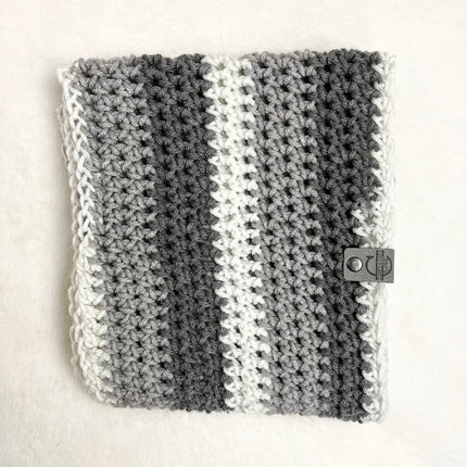 Infinity Scarf - Sweet Roll Silver