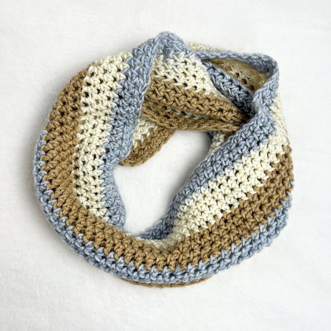 Infinity Scarf - Sweet Roll Capuccino